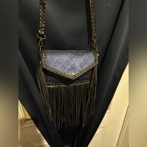 Fashion blue metallic dupe